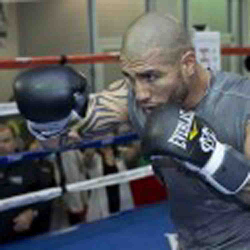 Miguel Cotto Media Workout For December 1 World Title Fight Against Austin Trout