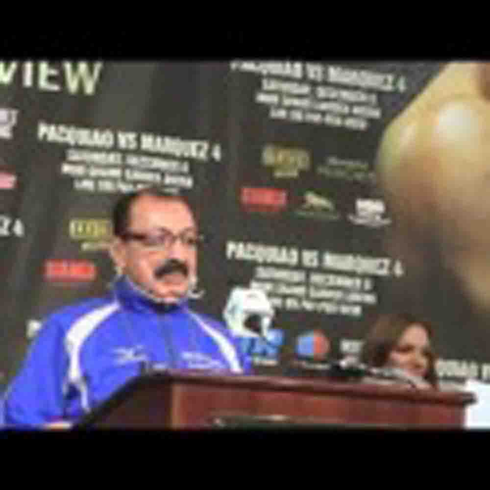 Manny Pacquaio-Juan Manuel Marquez 4 press conference