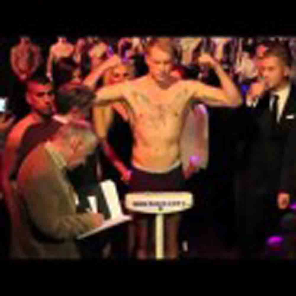Weights​, videos and pictures from Denmark: Evensen-Mi​skirtchian​, Nielsen-Me​ndy weigh-in
