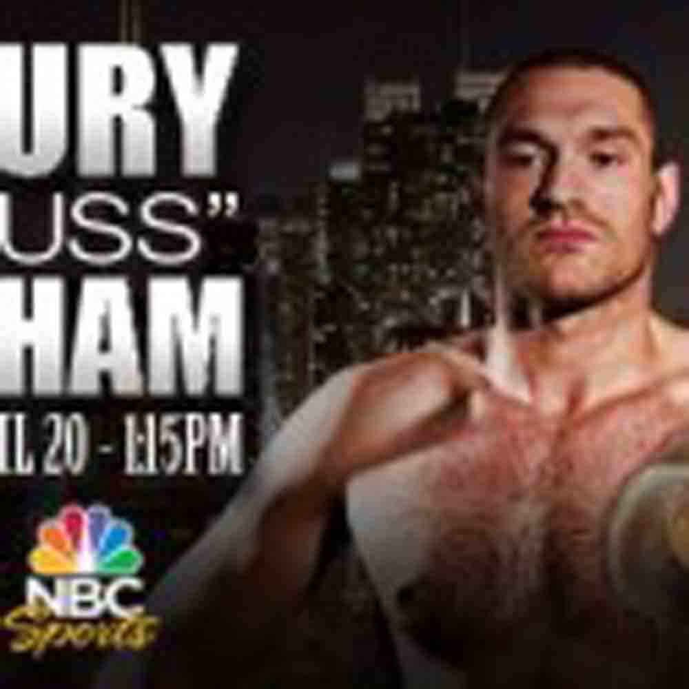 TYSON primed to unleash FURY in Big Apple on Apr. 20