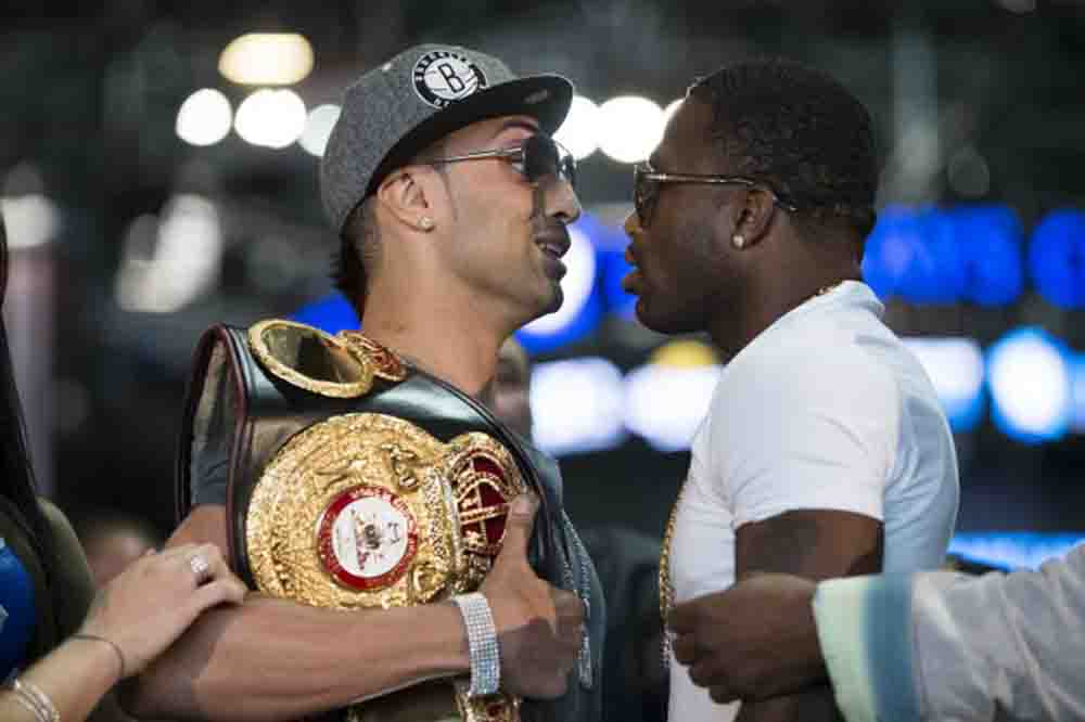 Paulie Malignaggi and Adrian Broner