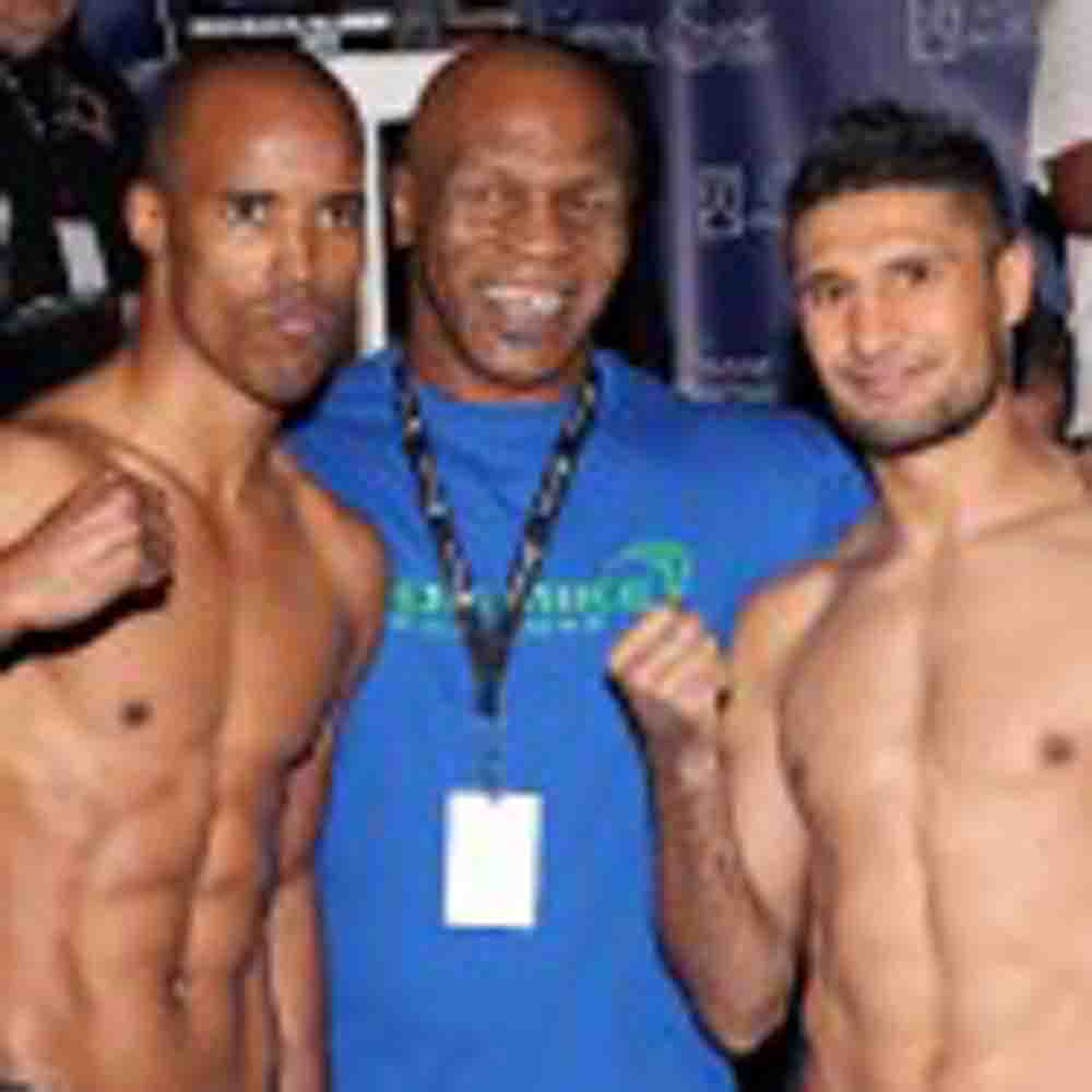 Weights from Turning Stone for Friday night’s Iron Mike Productions show