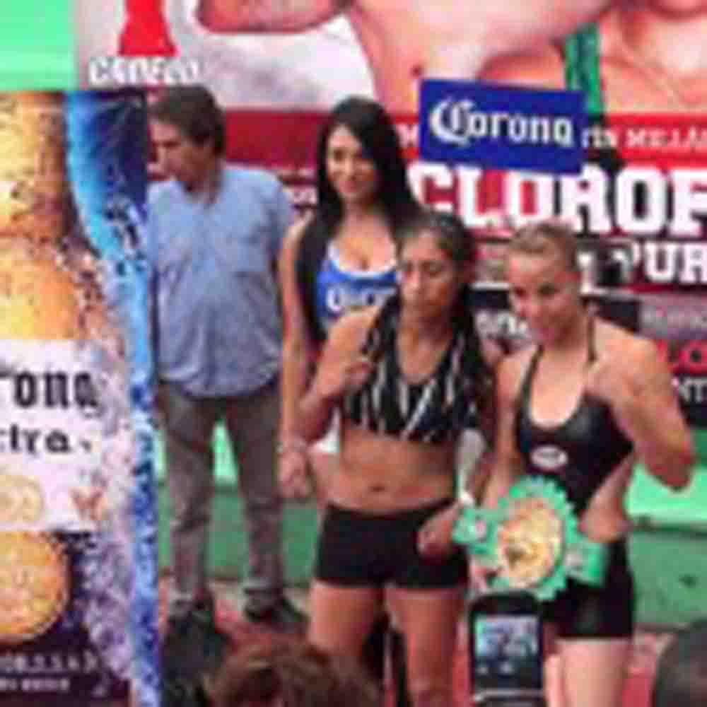 VIDEO: Pesaje Zulina Muñoz vs Maribel Ramírez