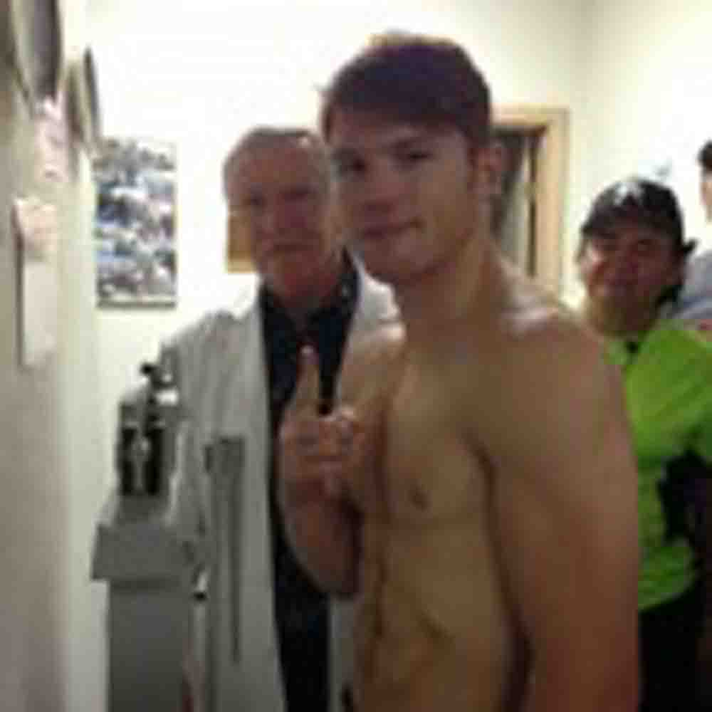 SAUL ALVAREZ EN GRAN FORMA FISICA