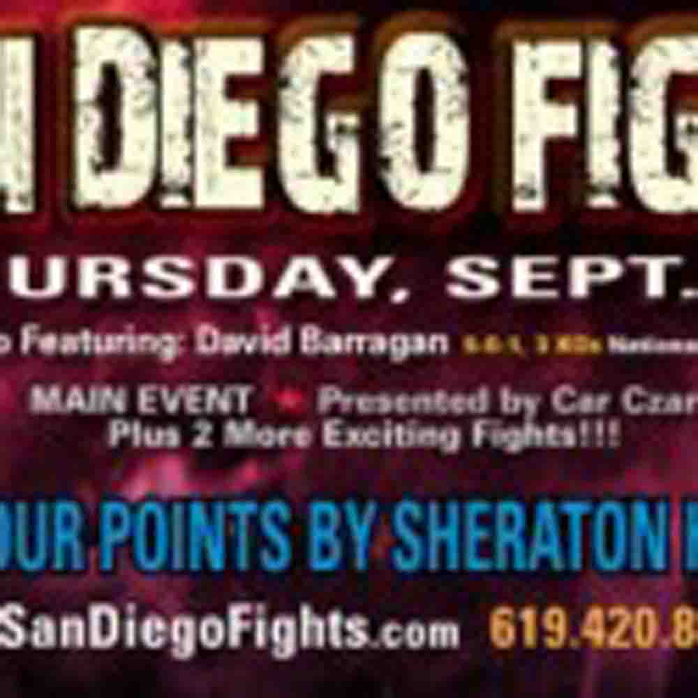 Talent-Stacked Card All Set for San Diego fight card Tomorrow Night!