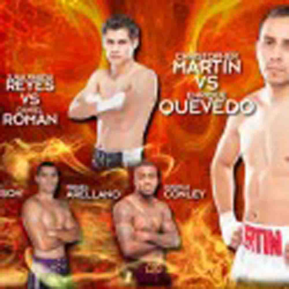 Super Bantamweights Chris Martin and Enrique Quevedo highlight “Locked ‘n Loaded” Friday, Oct. 18
