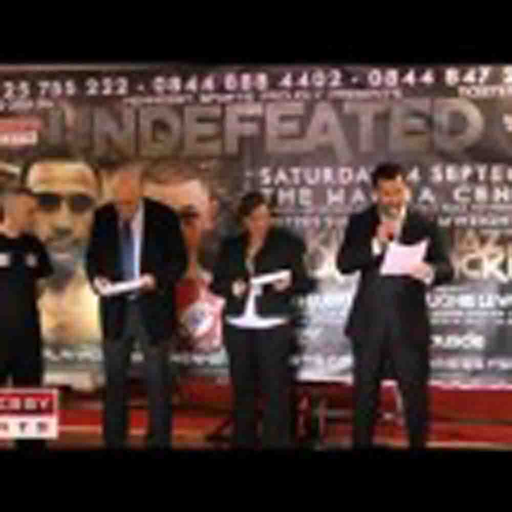 Video: Kid Galahad vs. Jazza Dickens Official Weigh In
