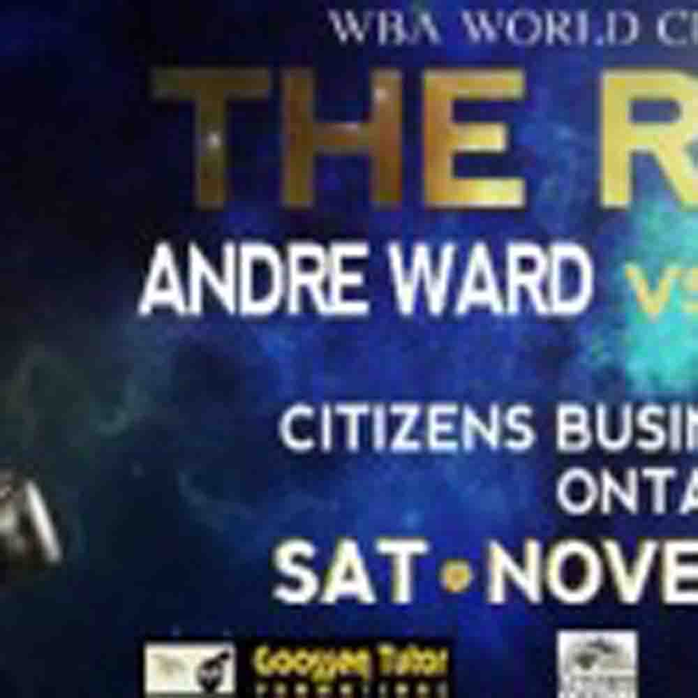 Andre Ward Risks  WBA Super Middleweight Title  Against Undefeated Edwin Rodriguez  on Saturday, November 16, 2013