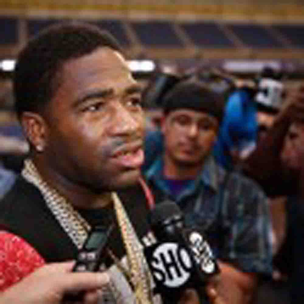 ADRIEN BRONER, MARCOS MAIDANA AND THE DANGER ZONE FIGHTERS MEET THE PRESS AT ALAMODOME