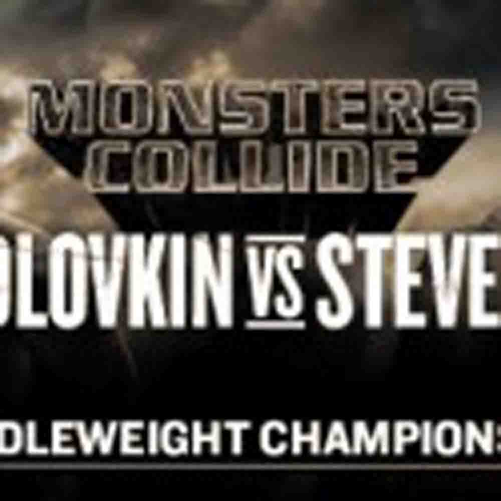 Golovkin vs Stevens Monsters Collide Early Results