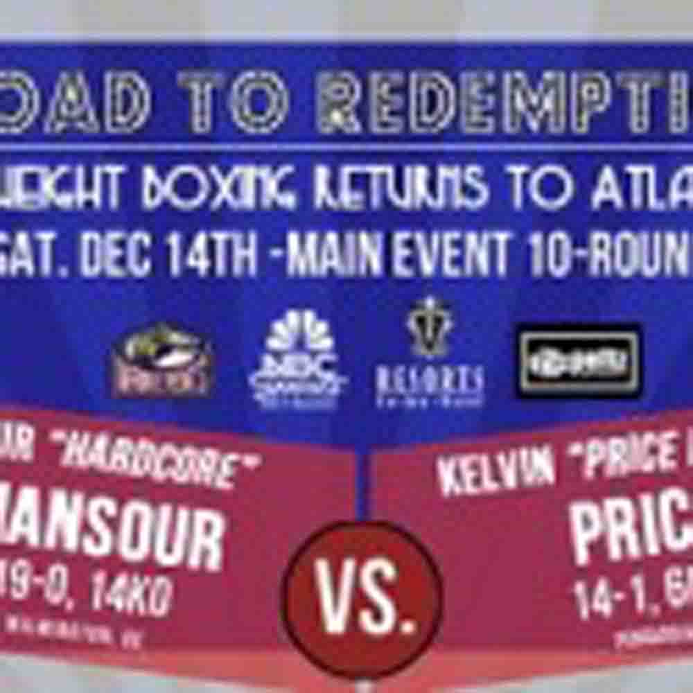 Road to Redemption on Dec 14 NBC Sports Network at Resorts Casino AC