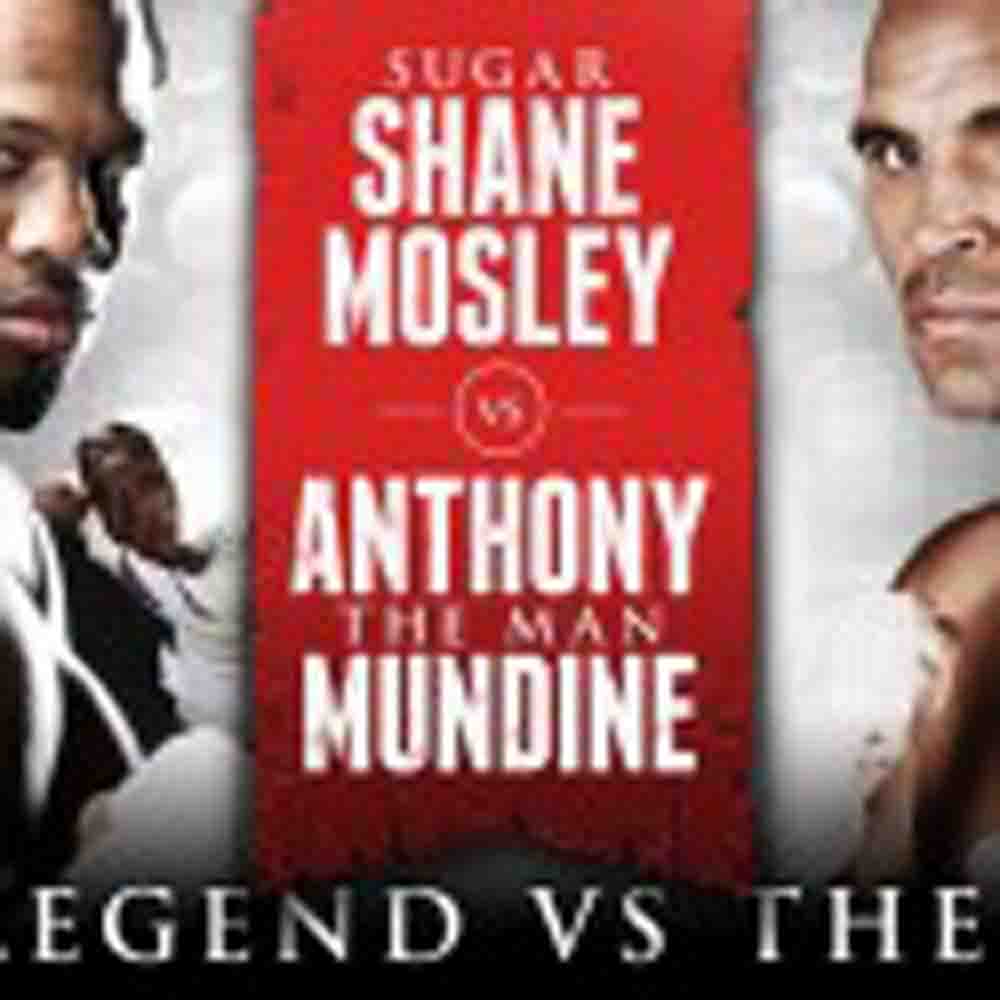 Anthony Mundine y Shane Mosley listos en Australia