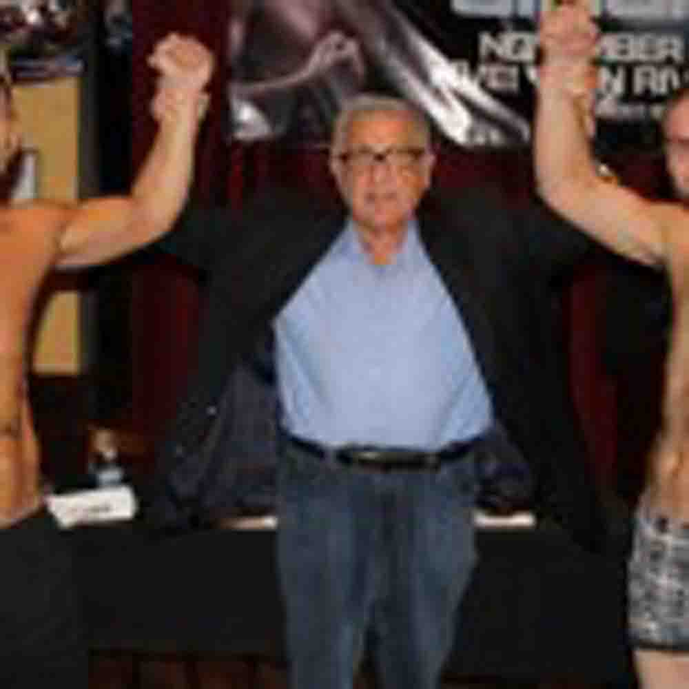WEIGHTS FROM TWIN RIVER: PETER MANFREDO JR. vs RICH GINGRAS