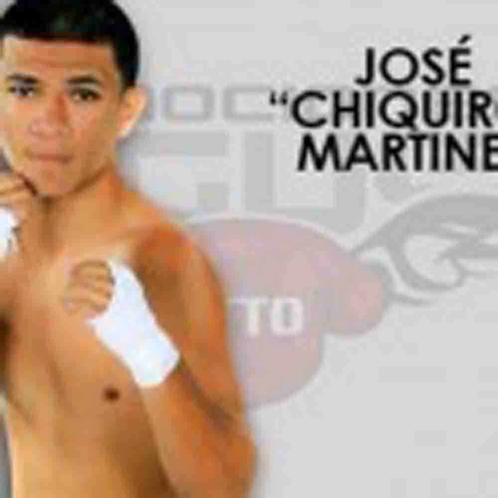 ‘Chiquiro’ Martínez, su anhelo es ser campeón mundial