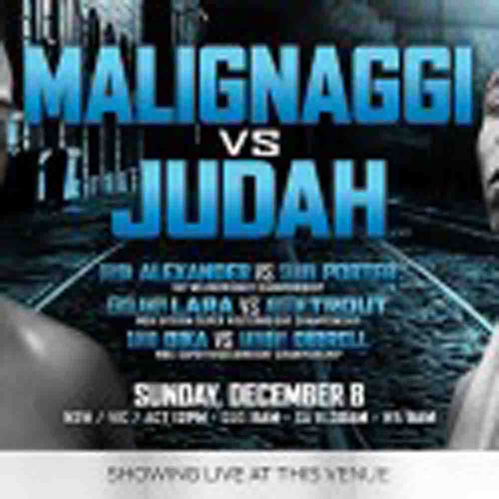 JUDAH VS MALIGNAGGI UNDERCARD RESULTS