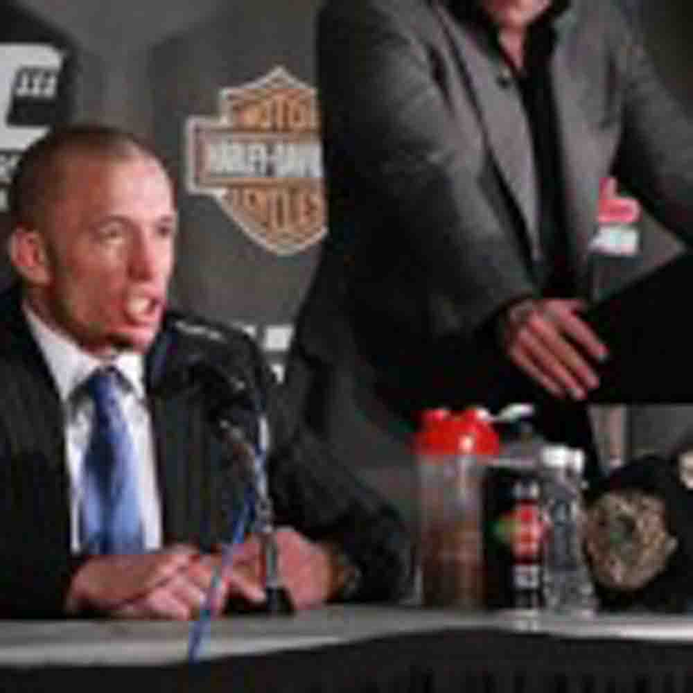Georges St-Pierre Gives Up Welterweight Belt,Takes Indefinite Leave
