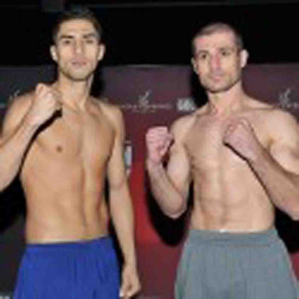 Official Weigh-in: Josesito Lopez, 146 lbs. vs Mike Arnaoutis, 146.2 lbs.