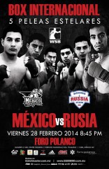 Mexico vs Rusia - Flyer