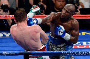 mayweather vs canelo-ethan miller-getty images