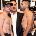 “TOE TO TOE: CANELO VS. ANGULO” FINAL WEIGHTS FROM MGM GRAND GARDEN ARENA