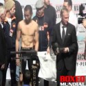 Video: Official Weigh-in: Jorge Linares vs Nihito Arakawa