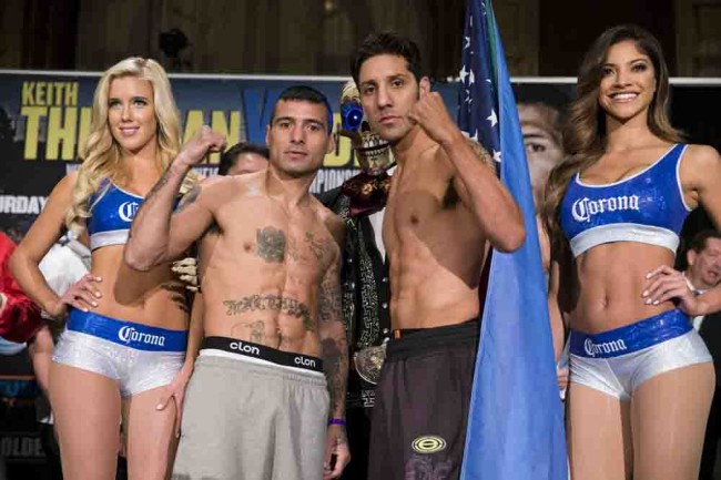 Lucas Matthysse and John Molina