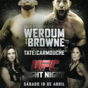 UFC FIGHT NIGHT: WERDUM DOMINA A BROWNE