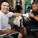 Brandon Ríos y Jessie Vargas al ring este sábado