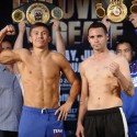 Video: GOLOVKIN VS GEALE AND JENNINGS VS PEREZ WEIGH IN AT MADISON SQUARE GARDEN