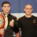 Huck and Larghetti come face-to-face ahead of WBO World Title Fight!