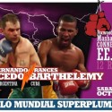 Argentino Fernando Saucedo enfrentará al cubano Rances Barthelemy