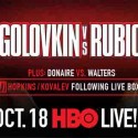 HBO World Championship Boxing this Saturday: Golovkin vs. Rubio & Donaire vs. Walters