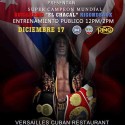 CARIBE PROMOTIONS & VERSAILLES PRESENTS OPEN WORKOUT FOR GUILLERMO RIGONDEAUX