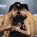 ONE FC: DYNASTY OF CHAMPIONS OFFICIAL WEIGH-IN RESULTS