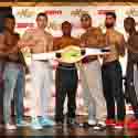 Weights from Mohegan Sun: Boxcino Jr. Middleweight Quarterfinals