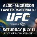TWO TITLE FIGHTS HEADLINE UFC 189