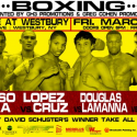 Rainone Tops Untelevised Undercard This Friday at The Space at Westbury in Westbury, New York