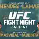 UFC FIGHT NIGHT: MENDES vs LAMAS/ RESULTADOS PESAJE