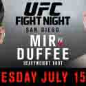 HEAVYWEIGHTS COLLIDE AS UFC RETURNS TO SAN DIEGO ON JULY 15