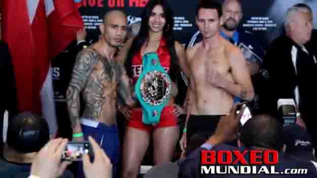 Pesaje Oficial: Miguel Cotto 153.6lbs vs Daniel Geale 157lbs