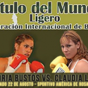 Campeona Victoria Bustos con nueva rival