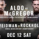 Tickets for UFC 194: Aldo vs. McGregor On Sale Friday