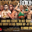 BROADWAY BOXING COMPLETE CARD ANNOUNCED FRIDAY, MARCH 21ST