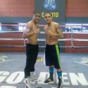 TRABAJAN FUERTE JUANMA LÓPEZ Y JONATHAN OQUENDO PARA SUS COMBATES EN EL CARTEL CANELO-LARA EL 12 DE JULIO EN LAS VEGAS