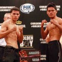 RESULTADOS PESAJE OFICIAL GOLDEN BOY LIVE, MCWILLIAMS ARROYO VS FROILAN SALUDAR