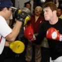 Saúl ‘Canelo’ Álvarez entrena velocidad para Erislandy Lara