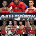 Mark Prince Title Clash Headlines Shyam Batra’s CALL OF DUTY Event at York Hall On August 2nd