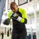 ORLANDO SALIDO ENTRENÓ EN PUERTO RICO PARA CHOQUE ANTE ROCKY MARTÍNEZ EL 11 DE ABRIL, EN EL COLISEO DE PUERTO RICO